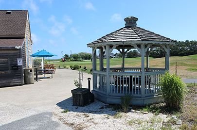 view of gazebo